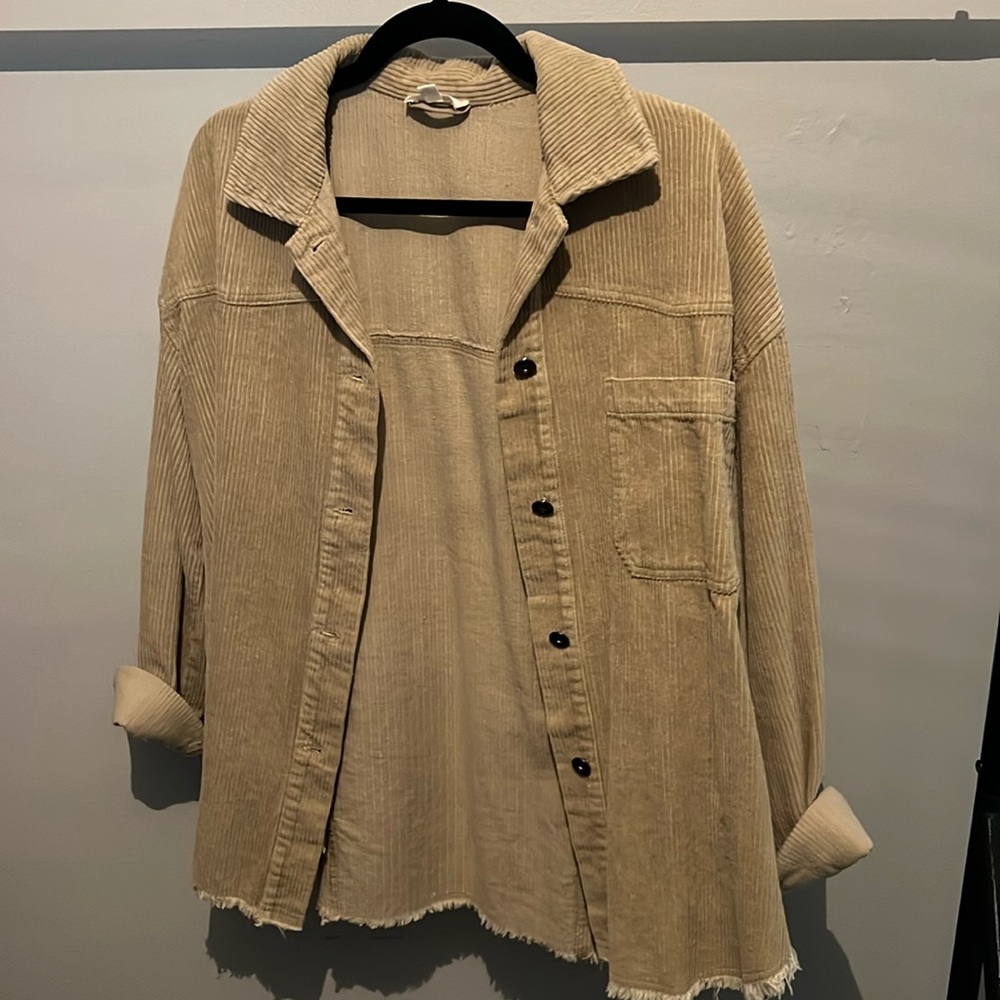 GeeGee corduroy shacket